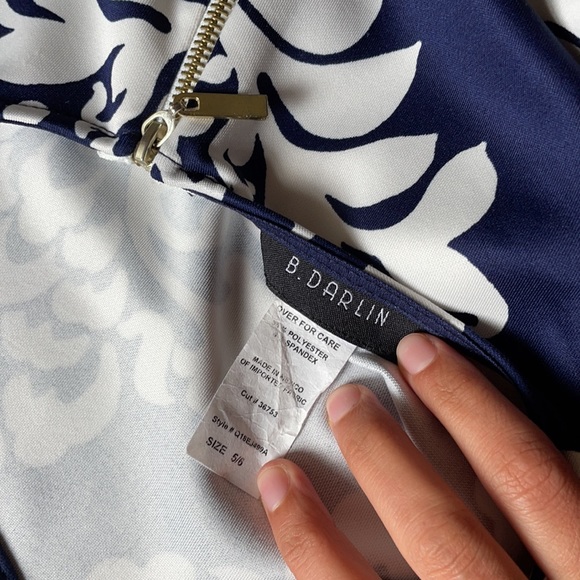 B. Darlin pattern print dress - Picture 4 of 4